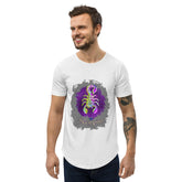 Scorpio Men's Curved Hem T-Shirt | Zodiac Series 11 - Beyond T-shirts